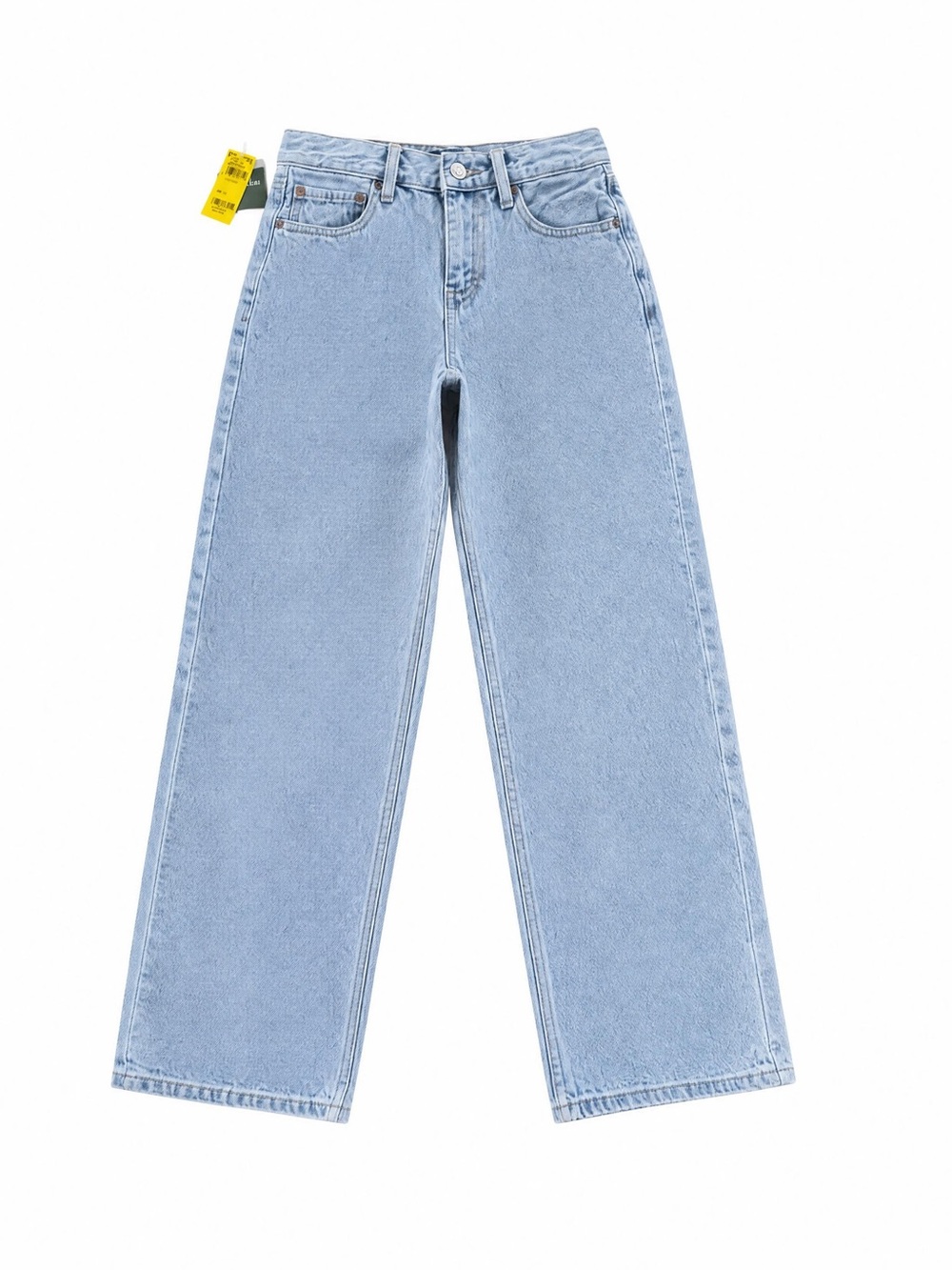 RSQ Light Wash Wide-Leg Kids Jeans